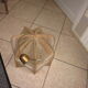 Suspension en bois et fils