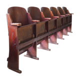 Cinema bench year 50s