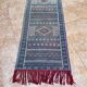 Traditional Berber handmade Moroccan Tiffany hallway rug