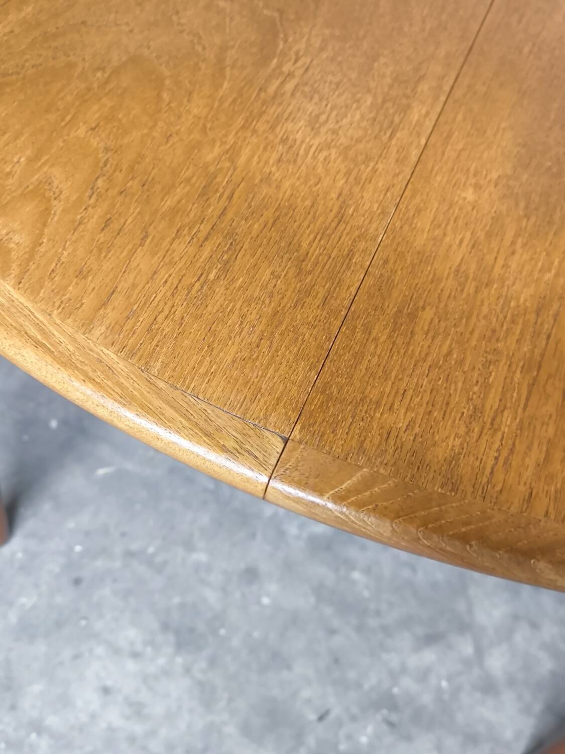 Vintage teak Scandinavian table from the 1960s by Johannes Andersen.