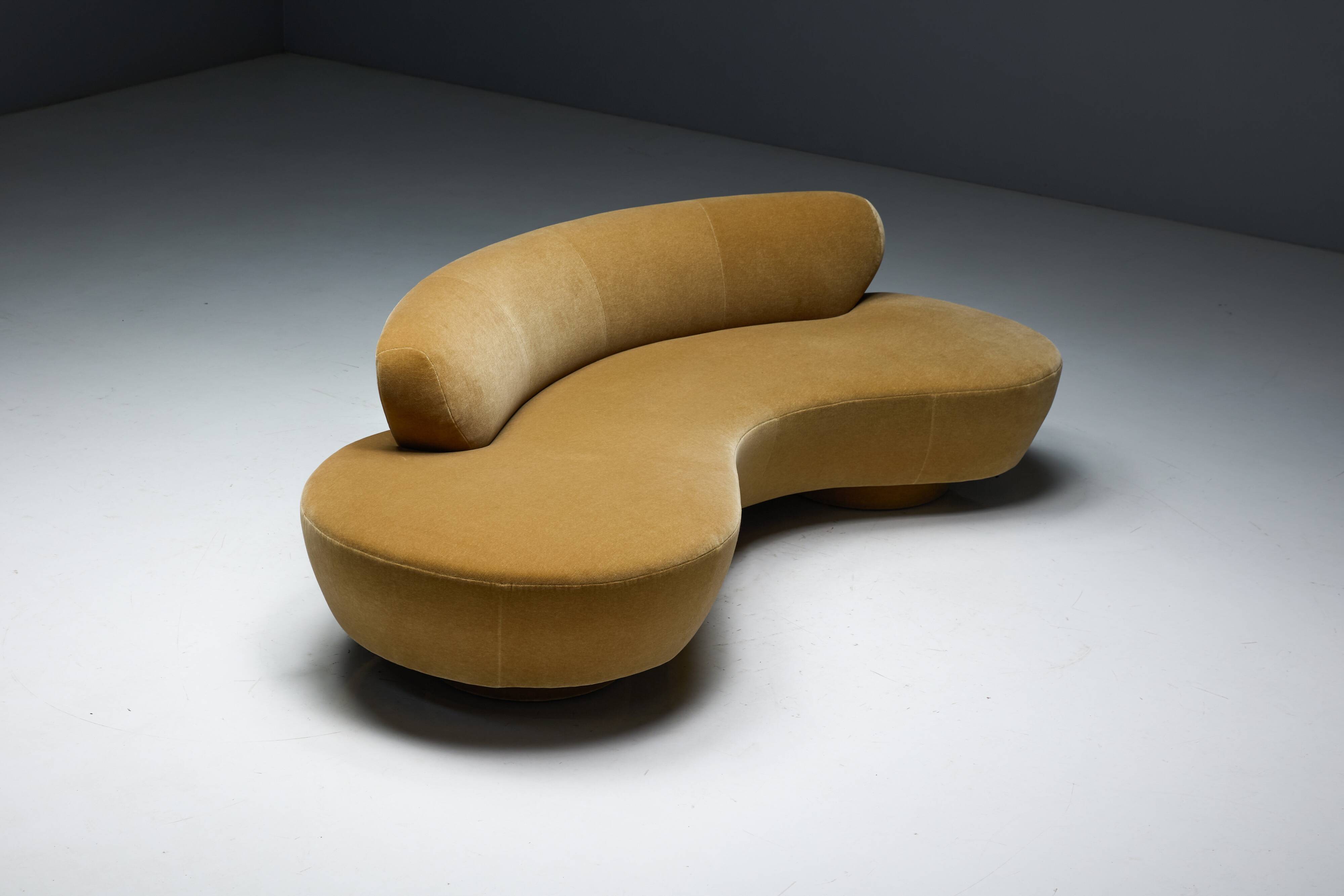 Serpentine Sofa by Vladimir Kagan for Directional, United States, 1980s