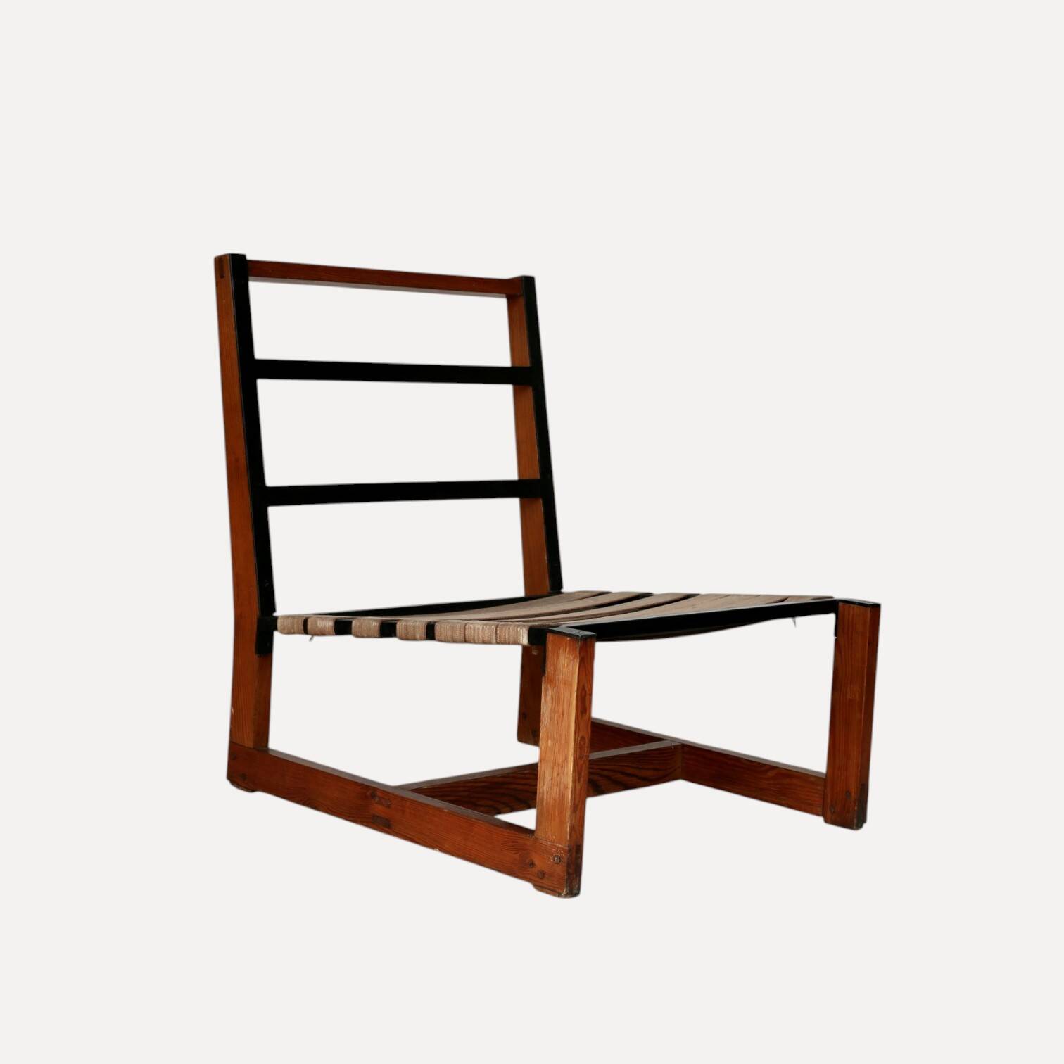 A pair of armchairs, France, 1960s.
