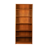 Retro Teak 1960s Danish Full Size Bookcase Shelves