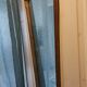 Long gilded mirror Louis XV style, 95x35 cm