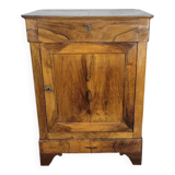 Grand confiturier en noyer Louis Philippe, buffet une porte