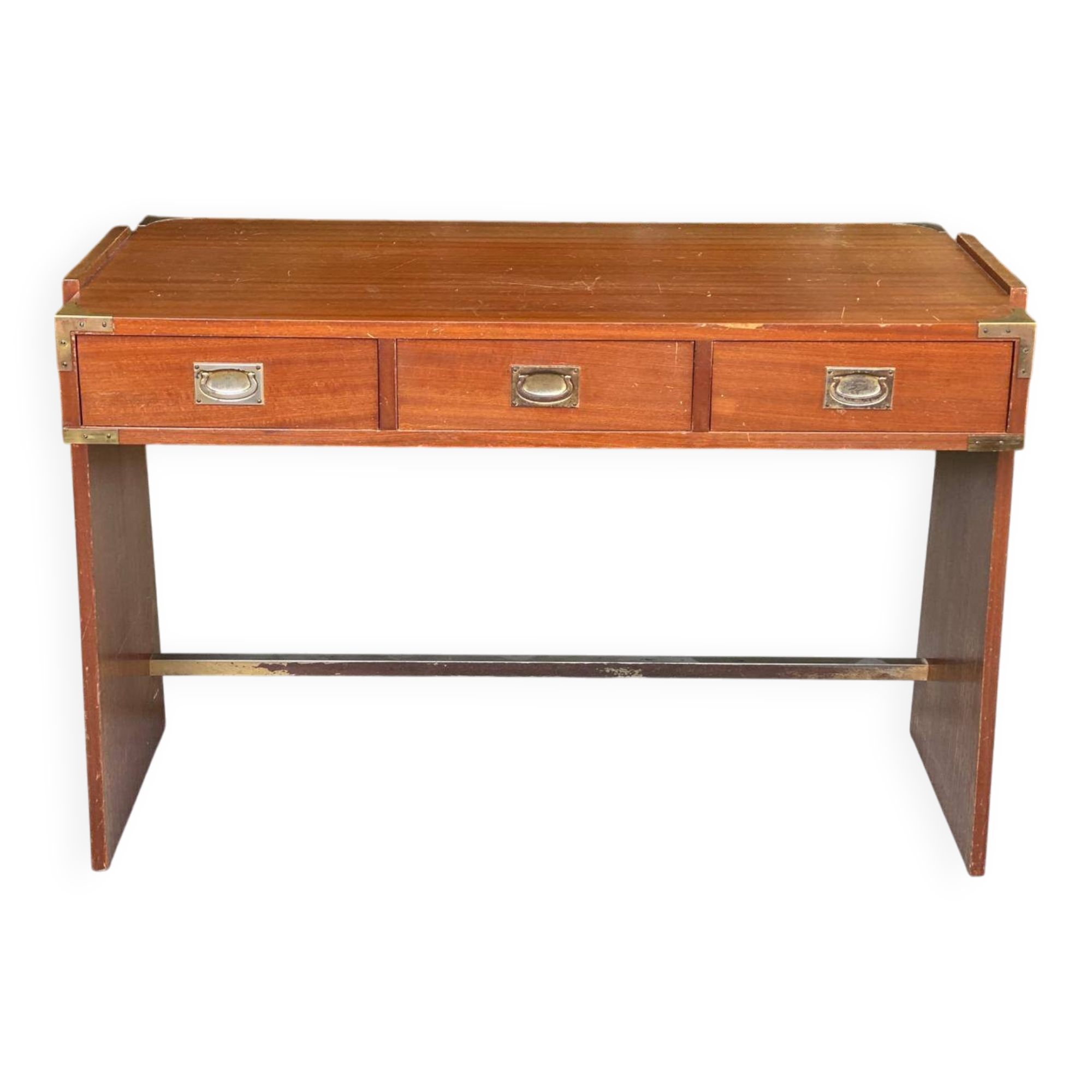 Roche Bobois Scandinavian wooden desk from the 1970s