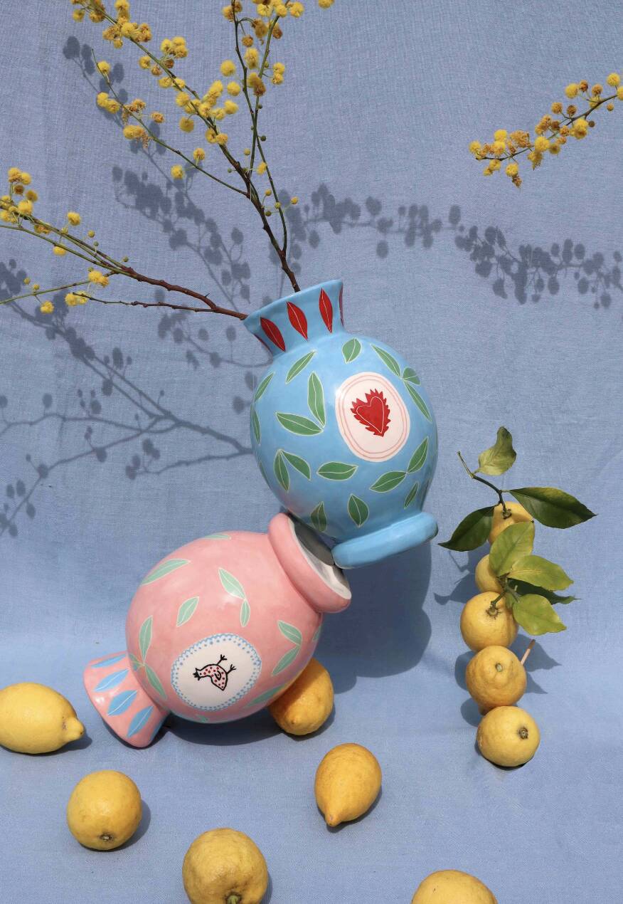 “Mother Nature” flower vase