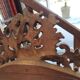 Old pediment mirror