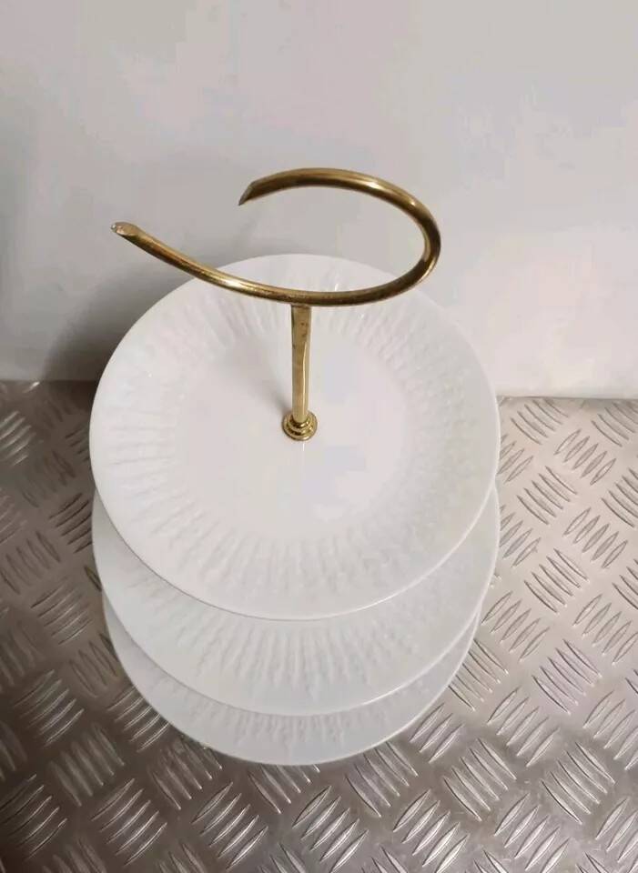 Bavaria Germany Vintage 3 Tier Cake Stand