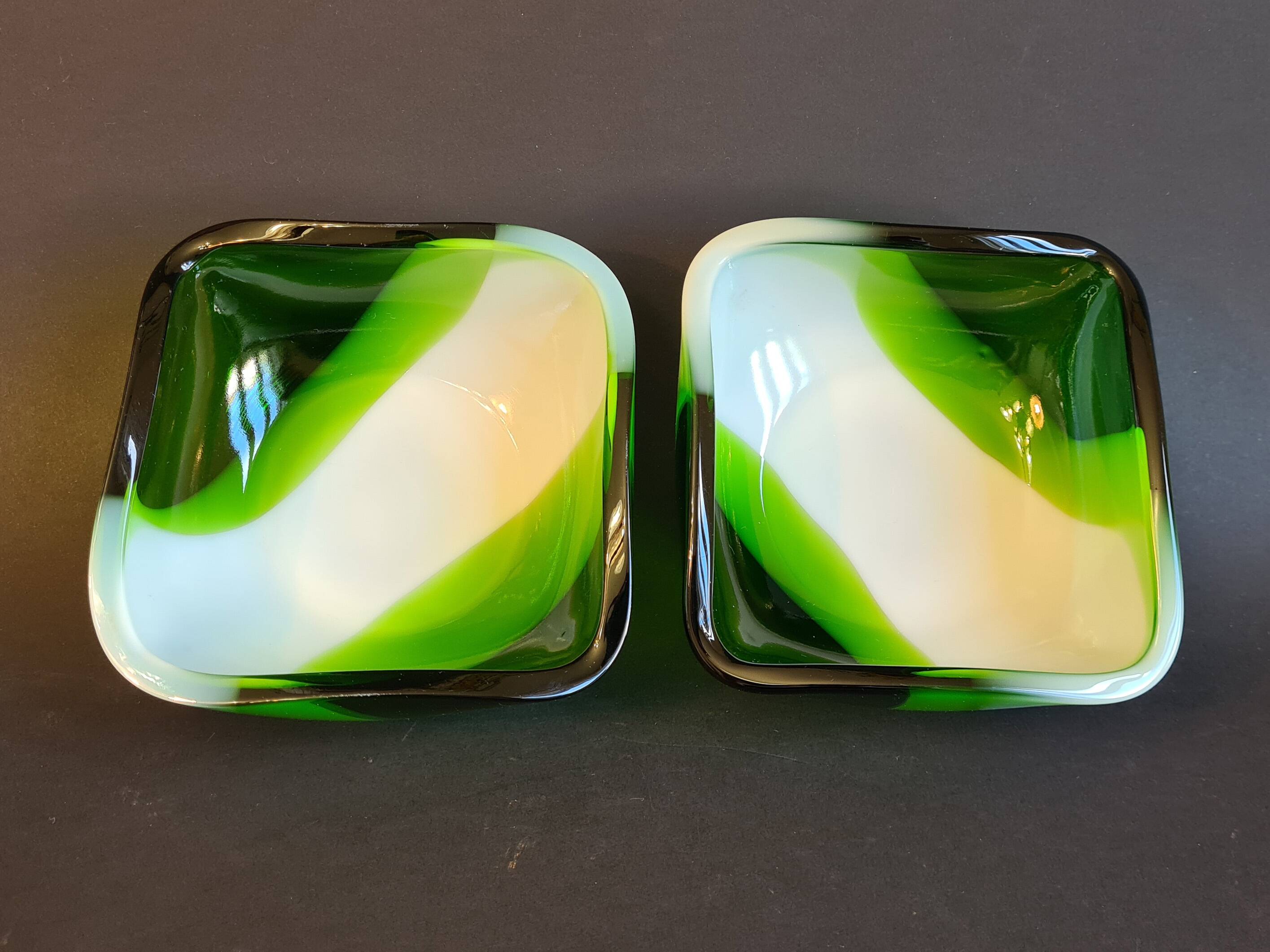 Pair of Murano Bowls