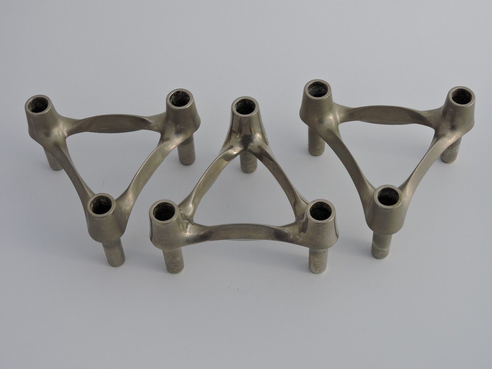 Swim vintage design stackable candlesticks