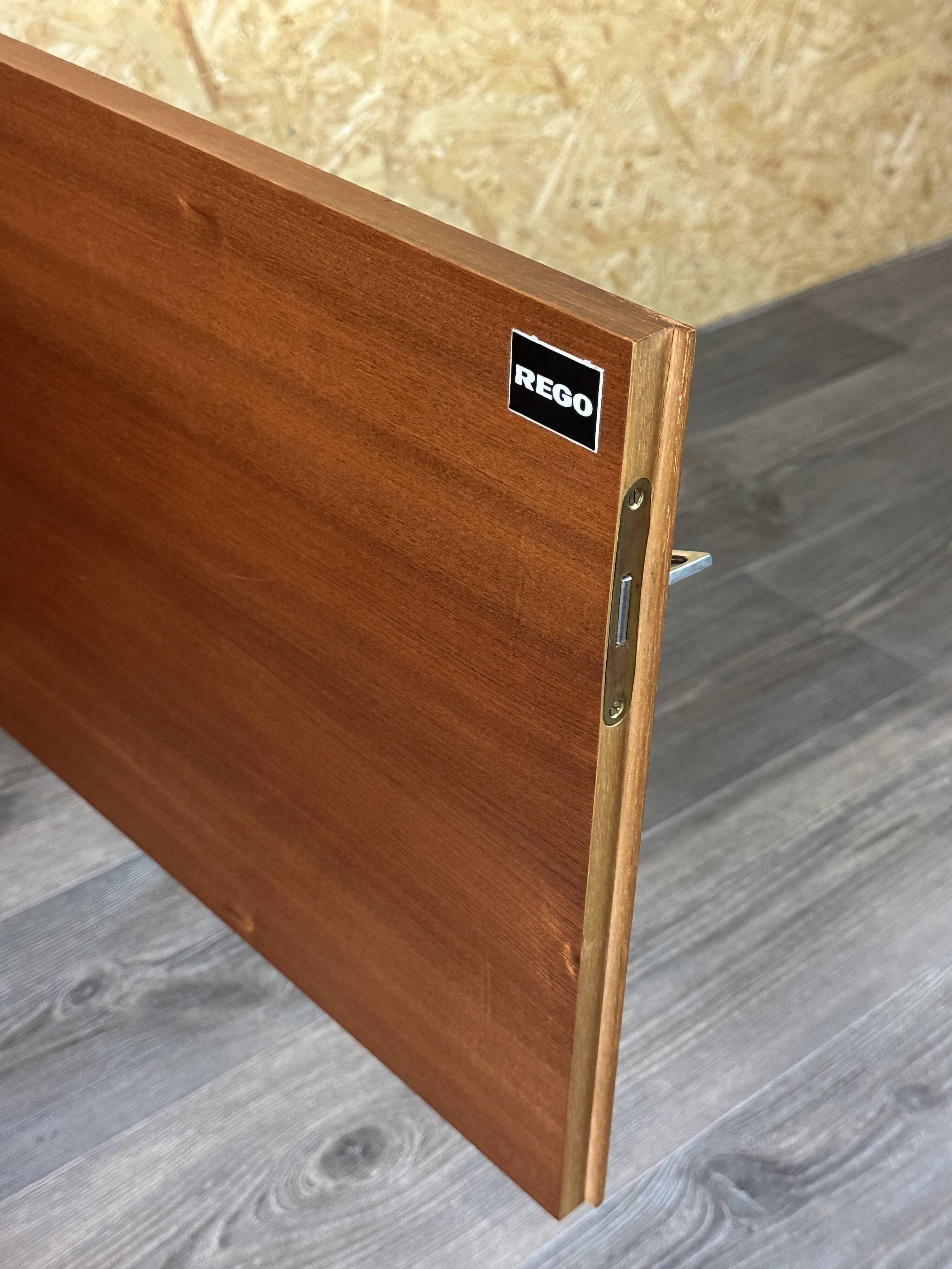 1960s/70s Teak Sideboard Chest of Drawers Cabinet Rego Mobile Danish Modern