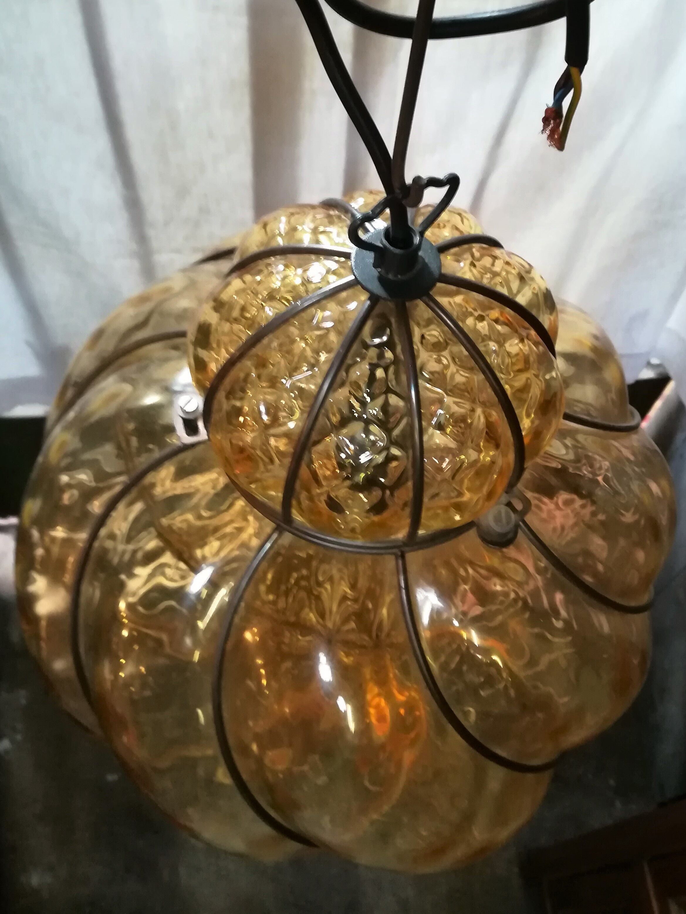Venetian Murano glass Lantern