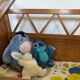 Vintage baby cot