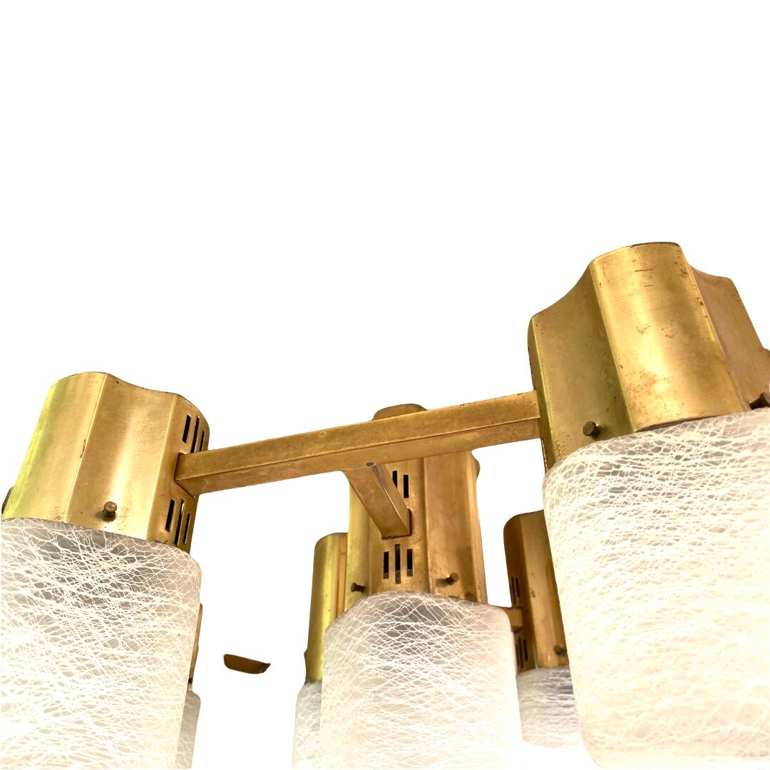 Ceiling lamp of the Sciolari house at the end of 1970