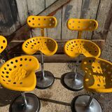 4 tabourets par Etienne Fermigier pour Mirima