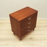 Commode en teck, design danois, années 1970, production : Danemark