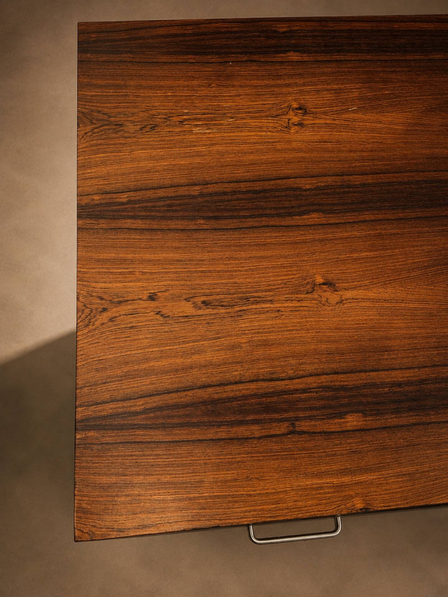 Rio rosewood commode, Swiss, circa 1970.