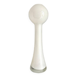 Vase, soliflore en opaline blanche