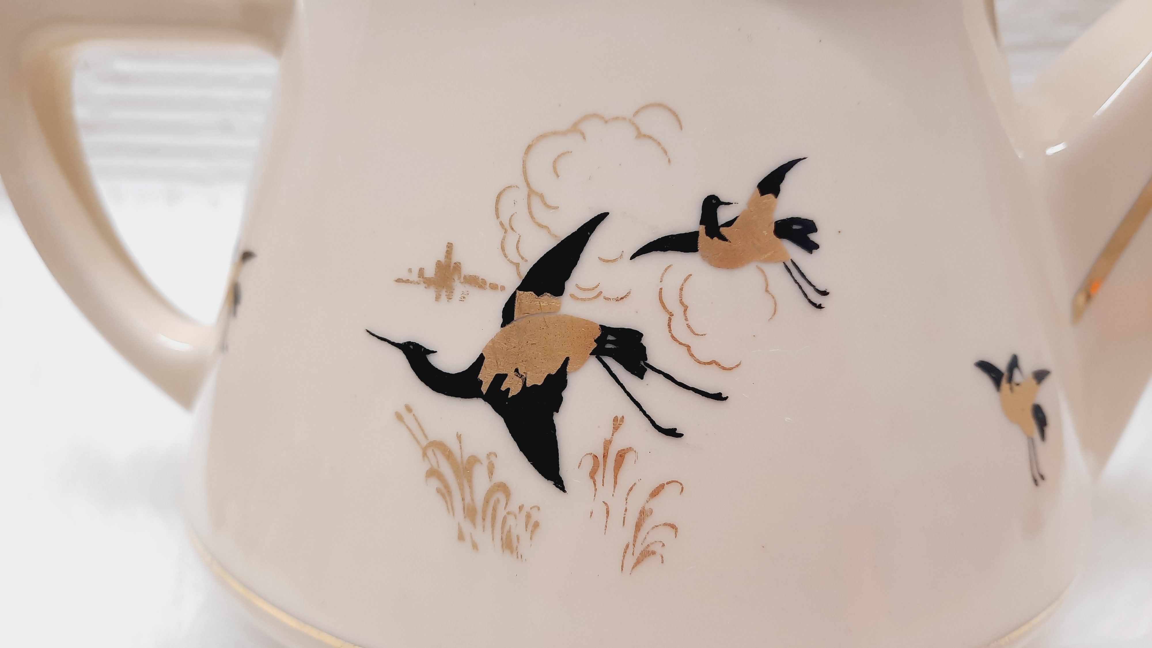 Théière art déco