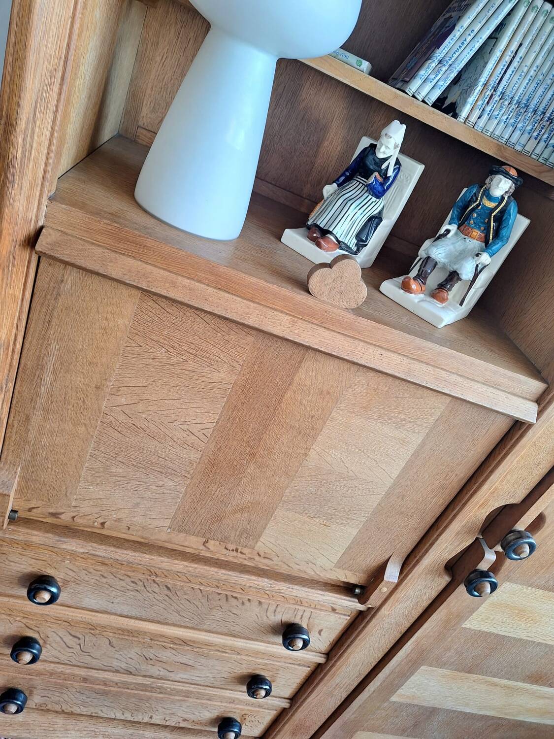 Guillerme et Chambron secretary cabinet, bar sideboard, office bookcase