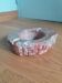 Red marble paperweight ashtray