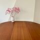 Table à manger ronde en teck design scandinave