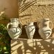 Vintage ceramic amphorae