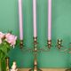Paire de chandeliers vintage