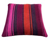 Housse de coussin en kilim turc vintage, 40 x 40 cm