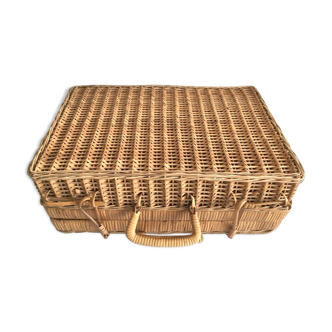 Old rattan case