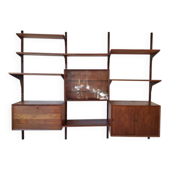 Poul Cadovious Royal System modular teak bookcase