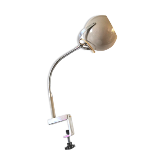Lampe eye ball bras flexible années 70