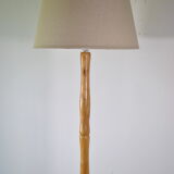 Wooden floor lamp 1970