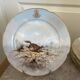 Antique 6x Sèvres Porcelain Plates Lahore & Basket 19th Century Hunting