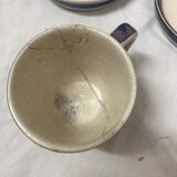 Ceramic cups keraluc quimper 1970