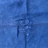 Linen linen linen monogram AC, floral pattern art deco