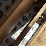 Vintage Scandinavian design commode from the 1950s.