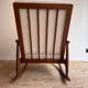 Rocking chair scandinave vintage