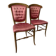 Napoleon 3 Satin Ball Chairs (X2)