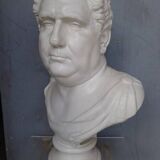 Vitellius plaster bust 60cm th mid 20th century