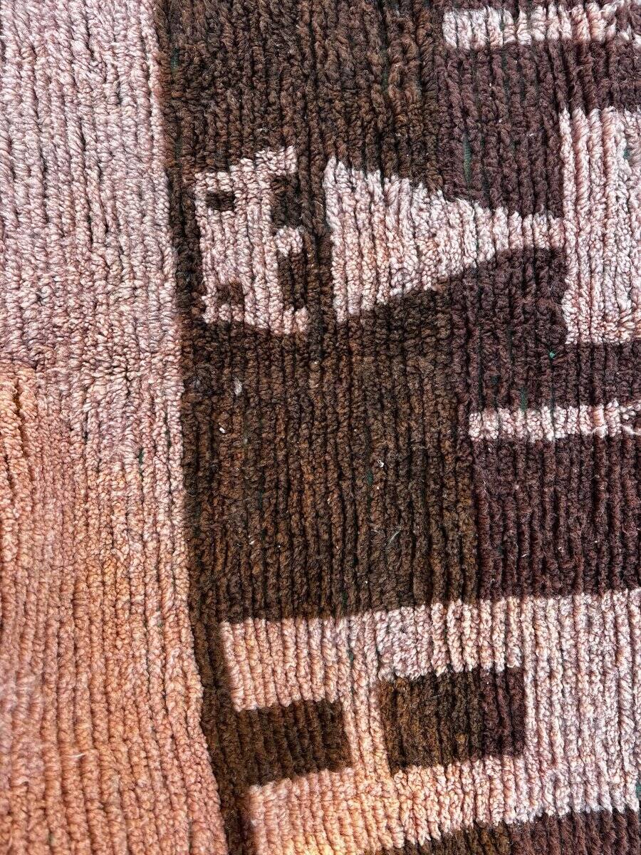 Moroccan Berber rug, Bohemian Boujad in wool.