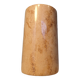Travertine roller vase h=17cm