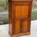 Louis Philippe secretary in solid wood with satin finish