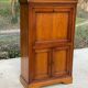 Louis Philippe secretary in solid wood with satin finish