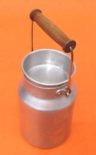 1950s Aluminum Milk Pot Establishment Olivo Alp' Alu Guaranteed Pure