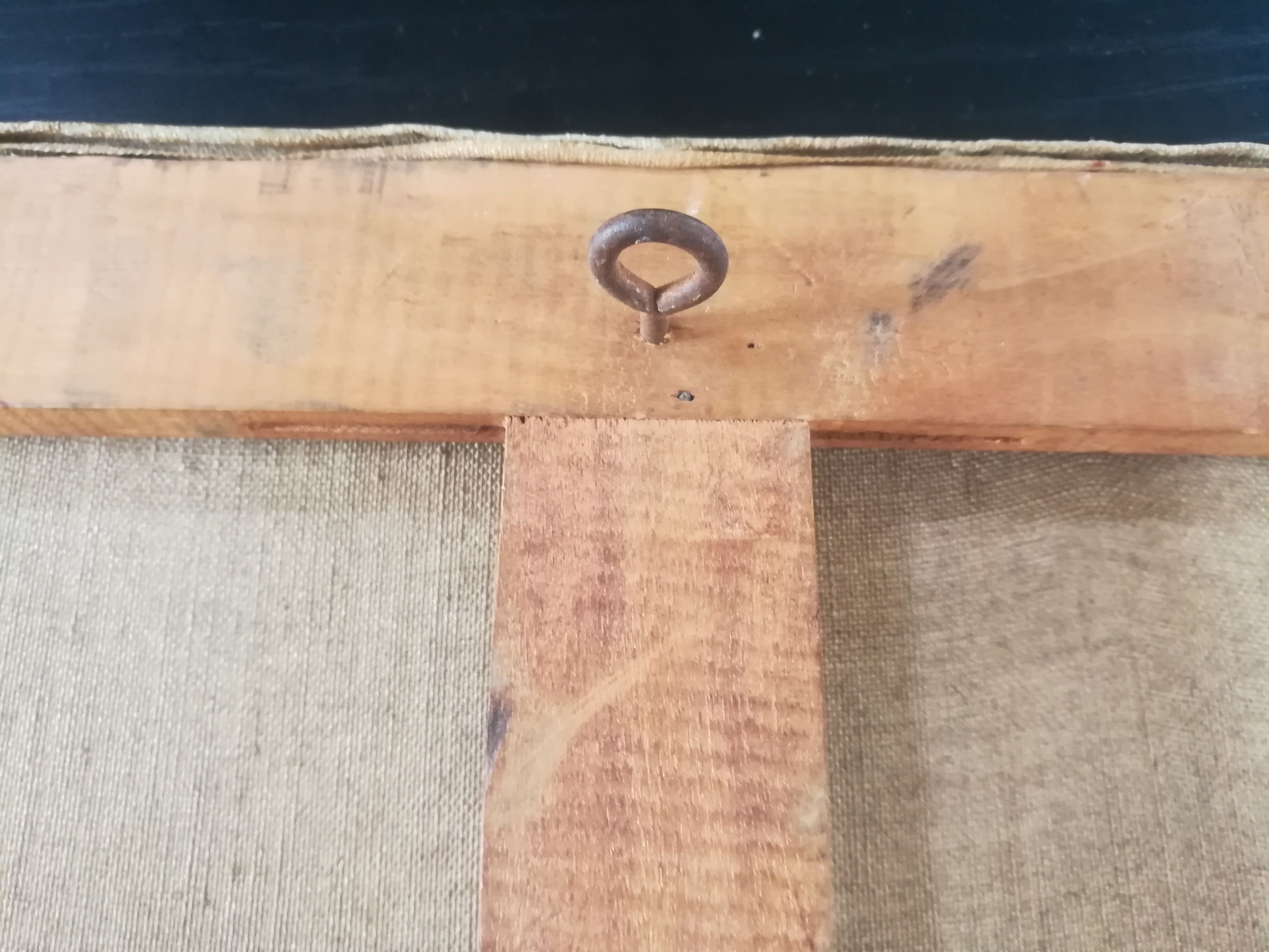 Huile sur toile marine signé Le Tallec