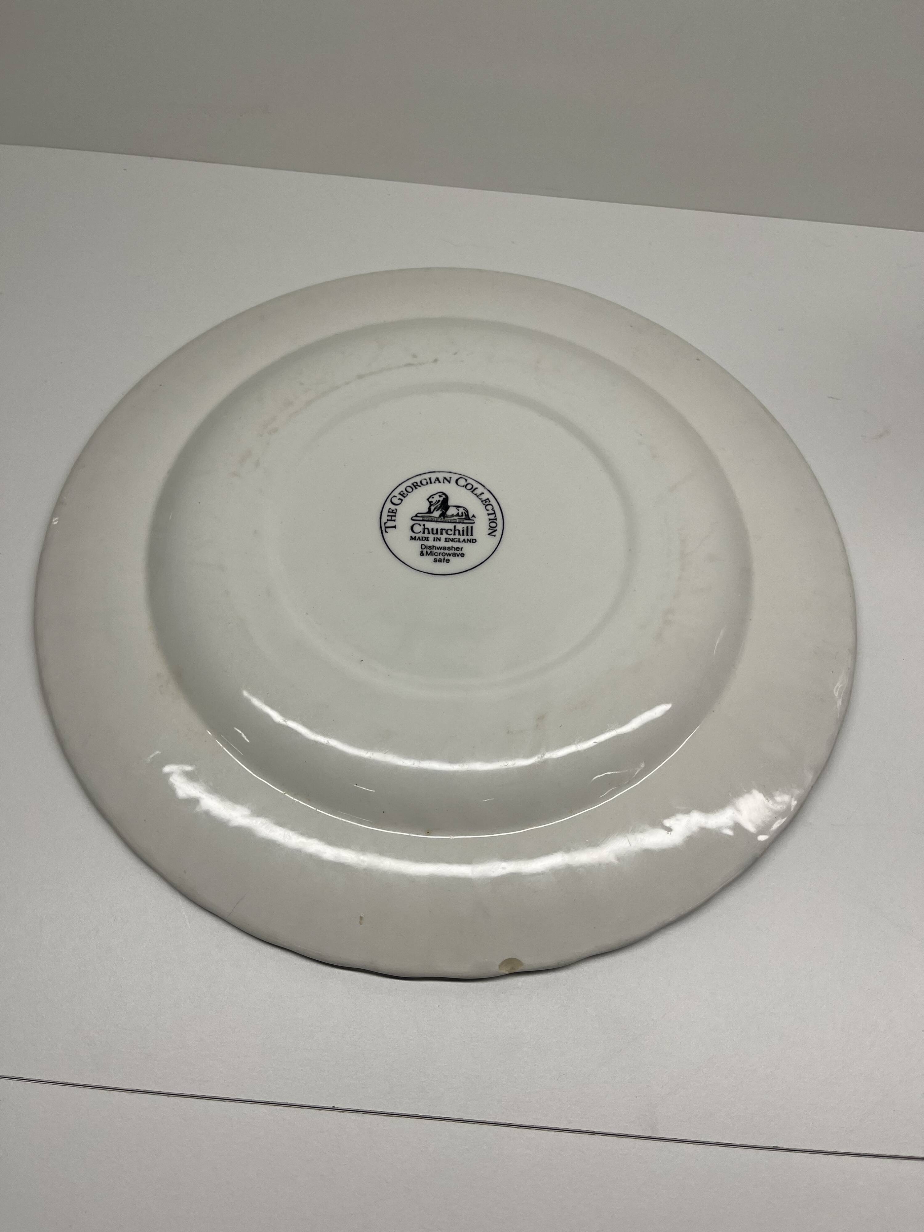 Georgian Churchill Platter