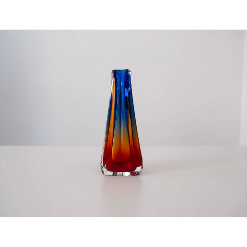 Murano glass vase, Italy 1960s