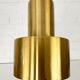 Desk lamp "Lento" Jo Hammerborg, Fog & Mørup, Brass, Denmark, 1960